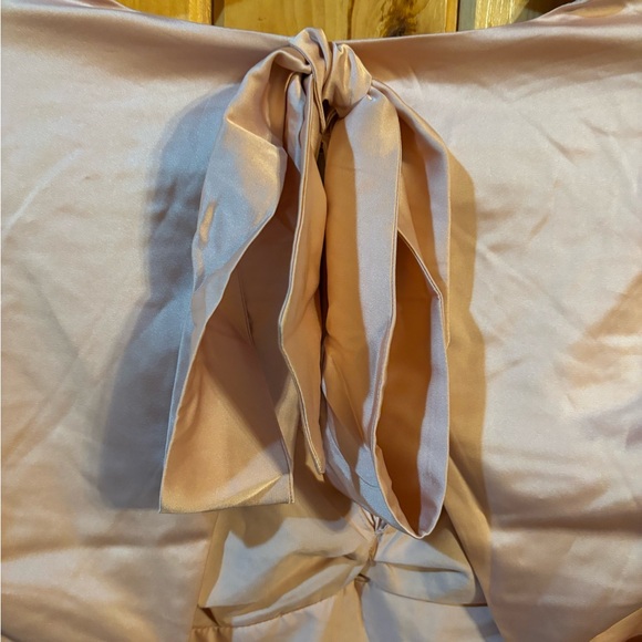 Express Women’s Ballet Pink Long Sleeve Silky Top - Picture 6 of 8